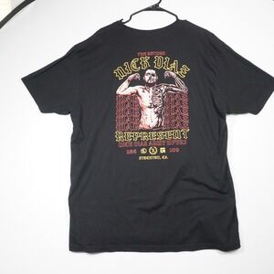 Nick Diaz 209 Army Represent Stockton CA Black Fight Capsule T-Shirt Mens 2XL